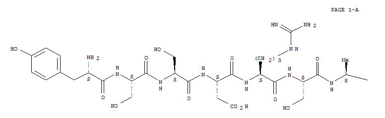 L-Tyrosyl-L-seryl-L-seryl-L-α-aspartyl-L-arginyl-L-seryl-L-alanyl-L-leucyl-L-leucyl-L-lysyl-L-seryl-L-lysyl-L-leucyl-L-arginyl-L-alanyl-L-leucyl-L-leucyl-L-threonyl-L-alanyl-L-prolyl-L-arginine