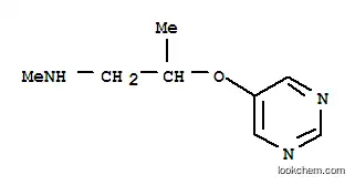 1-프로판아민,N-메틸-2-(5-피리미디닐옥시)-(9CI)