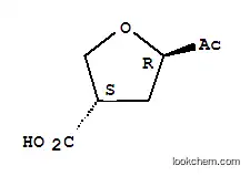 3-푸란카르복실산, 5-아세틸테트라히드로-, (3R,5S)-rel-(9CI)