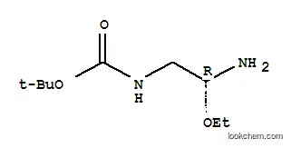 카르밤산, [(2R)-2-아미노-2-에톡시에틸]-, 1,1-디메틸에틸 에스테르(9CI)