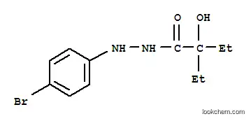 2- 에틸 -2- 히드 록시 부티르산 2- (p- 브로 모 페닐) 히드라 지드