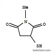 2,5-피롤리딘디온, 3-메르캅토-1-메틸-(9CI)