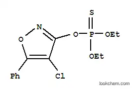 포스포로티오산, O-(4-클로로-5-페닐-3-이속사졸릴) O,O-디에틸 에스테르