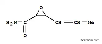 옥시란카르복스아미드, 3-(1-프로페닐)-(9CI)