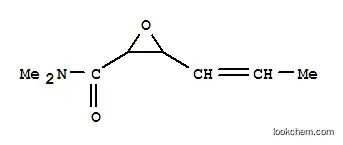 옥시란카르복사미드, N,N-디메틸-3-(1-프로페닐)-(9CI)
