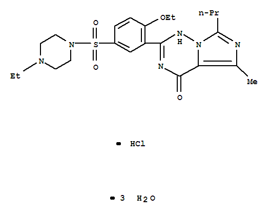 Vardenafilhydrochloridetrihydrate