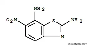 2,7-벤조티아졸디아민,6-니트로-(9CI)