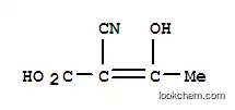 2-부텐산, 2-시아노-3-하이드록시-(9CI)