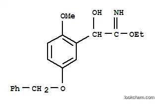 벤젠 에탄이 미드 산,-알파-히드 록시 -2- 메 톡시 -5- (페닐 메 톡시)-, 에틸 에스테르 (9CI)