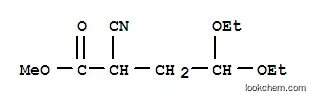 부탄산, 2-시아노-4,4-디에톡시-, 메틸 에스테르(9CI)