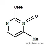 피리미딘, 2-메톡시-4-메틸-, 3-옥사이드(9CI)