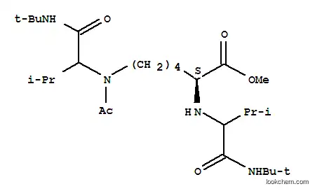 L-리신, N6-아세틸-N2,N6-비스[1-[[(1,1-디메틸에틸)아미노]카르보닐]-2-메틸프로필]-, 메틸 에스테르(9CI)