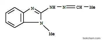 아세트 알데히드, (1- 메틸 -1H- 벤즈 이미 다졸 -2- 일) 히드라 존 (9CI)