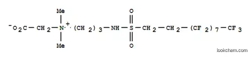 1-프로판아미늄, N-(카르복시메틸)-3-(3,3,4,4,5,5,6,6,7,7,8,8,9,9,10,10,10-헵타데카플루오로데실)설포닐아미노 -N,N-디메틸-, 내염