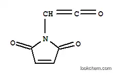1H-피롤-2,5-디온, 1-(옥소에테닐)-(9CI)