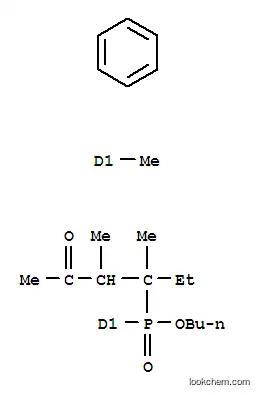 포스핀산, (1-에틸-1,2-디메틸-3-옥소부틸)(메틸페닐)-, 부틸 에스테르