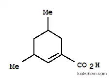 1-시클로헥센-1-카르복실산, 3,5-디메틸-(9CI)