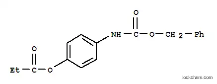 카르 밤산, [4- (1- 옥소 프로 폭시) 페닐]-, 페닐 메틸 에스테르 (9Cl)