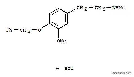 N-메틸-4-벤질옥시-3-메톡시펜에틸아민 염산염