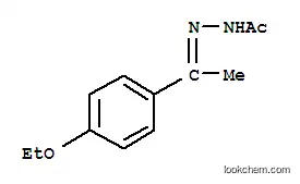 아세트산, [1-(4-에톡시페닐)에틸리덴]히드라지드(9CI)