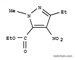 3-에틸-1-메틸-4-니트로-1H-피라졸-5-카르복실산 에틸 에스테르