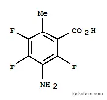 벤조산, 3-아미노-2,4,5-트리플루오로-6-메틸-(9CI)