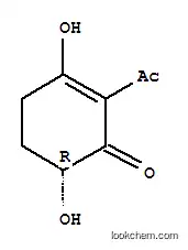 2-시클로헥센-1-온, 2-아세틸-3,6-디히드록시-, (6R)-(9CI)