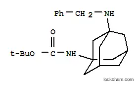 카르밤산, [3-[(페닐메틸)아미노]트리시클로[3.3.1.13,7]덱-1-일]-, 1,1-디메틸에틸 에스테르 (9CI)