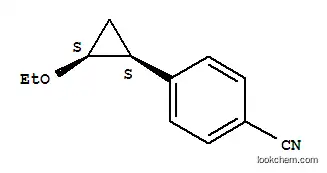 벤조니트릴, 4-[(1R,2R)-2-에톡시시클로프로필]-, rel-(9CI)
