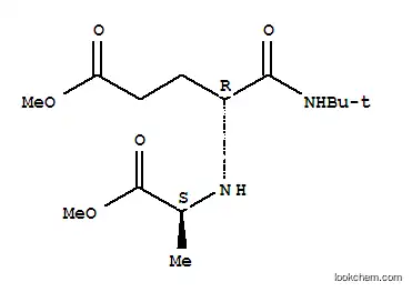 헥사 노산, 6-[(1,1- 디메틸 에틸) 아미노] -5-[[(1S) -2- 메 톡시 -1- 메틸 -2- 옥소 에틸] 아미노] -6- 옥소-, 메틸 에스테르, (5R) -(9CI)