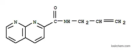 1,8- 나프티 리딘 -2- 카르 복사 미드, N-2- 프로 페닐-(9CI)