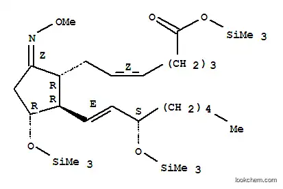 (5Z,9Z,11R,13E,15S)-9-(メトキシイミノ)-11α,15-ビス(トリメチルシロキシ)プロスタ-5,13-ジエン-1-酸トリメチルシリル