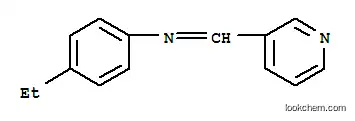 벤젠 아민, 4- 에틸 -N- (3- 피리 디닐 메틸렌)-(9Cl)