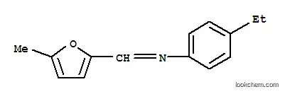 벤젠아민, 4-에틸-N-[(5-메틸-2-푸라닐)메틸렌]-(9CI)