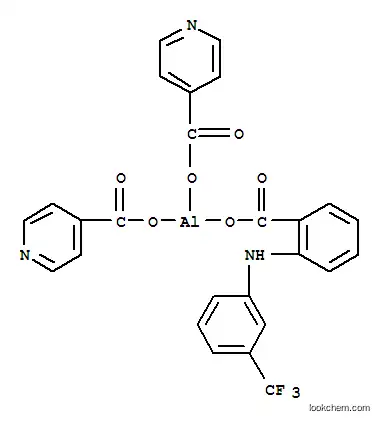알루미늄, 비스(4-피리딘카르복실레이토-O)[2-[[3-(트리플루오로메틸)페닐]아미노]벤조아토-O]-(9CI)