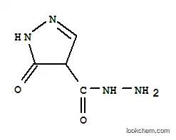 1H-피라졸-4-카르복실산, 4,5-디히드로-5-옥소-, 히드라지드(9CI)