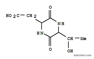2-피페라진아세트산, 5-(1-하이드록시에틸)-3,6-디옥소-(9CI)