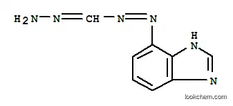 디아젠카르복스알데히드, 1H-벤즈이미다졸-4-일-, 히드라존(9CI)