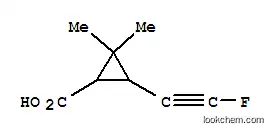 시클로프로판카르복실산, 3-(플루오로에티닐)-2,2-디메틸-(9CI)