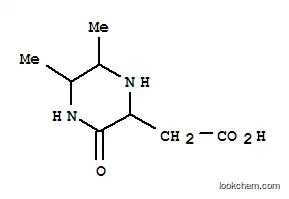 2- 피페 라진 아세트산, 5,6- 디메틸 -3- 옥소-(9CI)