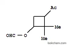 에타논, 1-[3-(포르밀옥시)-2,2-디메틸시클로부틸]-(9CI)