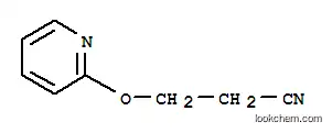 프로판 니트릴, 3- (2- 피리 디닐 옥시)-(9CI)