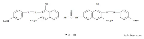 7,7′-ウレイレンビス[3-[4-(アセチルアミノ)フェニルアゾ]-4-ヒドロキシ-2-ナフタレンスルホン酸ナトリウム]