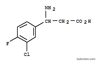 3-AMINO-3- (3- 클로로 -4-FLUORO- 페닐)-프로피온산