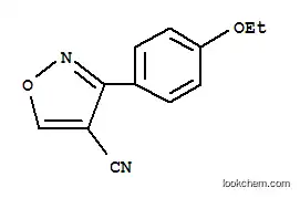 4-이속사졸카르보니트릴,3-(4-에톡시페닐)-(9Cl)