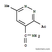 4-피리다진카르복사미드,3-아세틸-6-메틸-(9CI)
