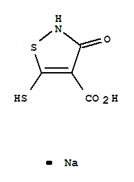 3-Hydroxy-5-mercapto-4-isothiazolecarboxylicacid