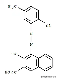 4-[[2-クロロ-5-(トリフルオロメチル)フェニル]アゾ]-3-ヒドロキシ-2-ナフタレンカルボン酸