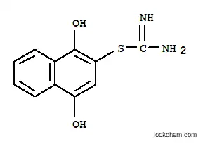 (1,4-디히드록시나프탈렌-2-일)술파닐메타니미드아미드