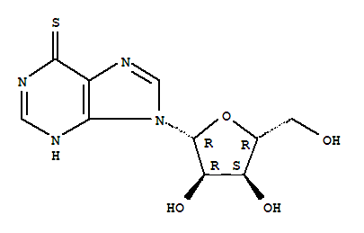 6-Thioinosine;MERCAPTOPURINE-9-D-RIBOSIDE